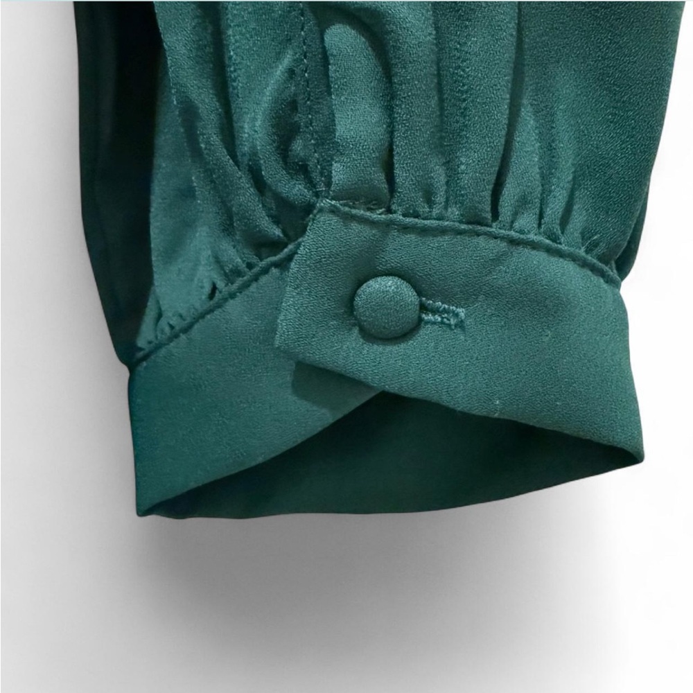 NWT Lulus Perfect Situation Shift Dress | Size XL | Dark Green Forest - Picture 3 of 8